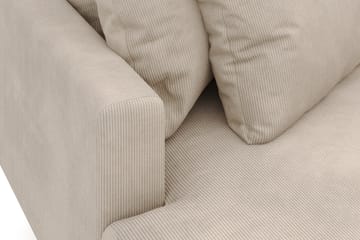 Menard 4-sits Vänstervänd L-formad Djup Divansoffa i Manchester - Grå - Möbler - Soffa - Divansoffa & schäslongsoffa - 4 sits soffa med divan