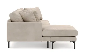 Menard 4-sits Vänstervänd L-formad Djup Divansoffa i Manchester - Greige - Möbler - Soffa - Divansoffa & schäslongsoffa - 4 sits soffa med divan