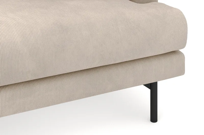 Menard 4-sits Vänstervänd L-formad Djup Divansoffa i Manchester - Greige - Möbler - Soffa - Divansoffa & schäslongsoffa - 4 sits soffa med divan