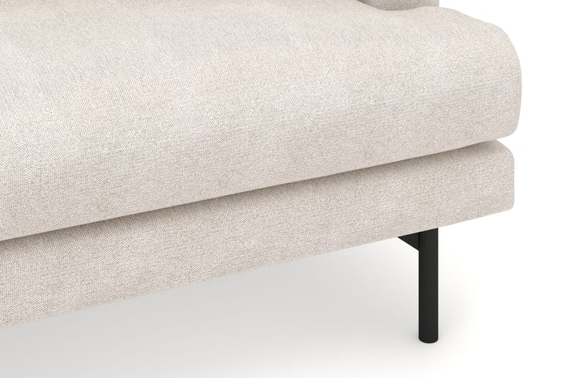 Menard 4-sits Vänstervänd L-formad Djup Divansoffa i Tyg - Beige - Möbler - Soffa - Divansoffa & schäslongsoffa - 4 sits soffa med divan