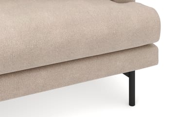 Menard 4-sits Vänstervänd L-formad Djup Divansoffa i Tyg - Beige - Möbler - Soffa - Divansoffa & schäslongsoffa - 4 sits soffa med divan