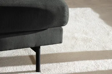 Menard 4-sits Vänstervänd L-formad Djup Schäslongsoffa i Manchester - Grå - Möbler - Soffa - Divansoffa & schäslongsoffa - 4 sits soffa med divan