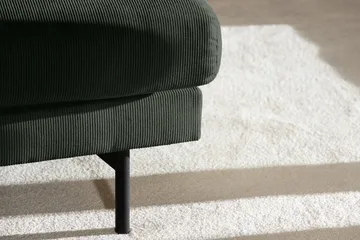 Menard 4-sits Vänstervänd L-formad Djup Schäslongsoffa i Manchester - Grön - Möbler - Soffa - Divansoffa & schäslongsoffa - 4 sits soffa med divan