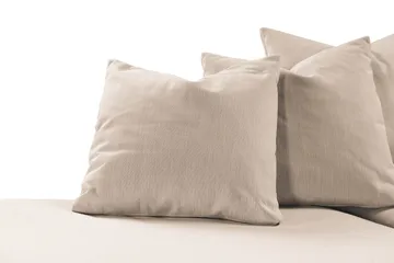 Menard 4-sits Vänstervänd L-formad Djup Schäslongsoffa i Tyg - Beige - Möbler - Soffa - Divansoffa & schäslongsoffa - 4 sits soffa med divan