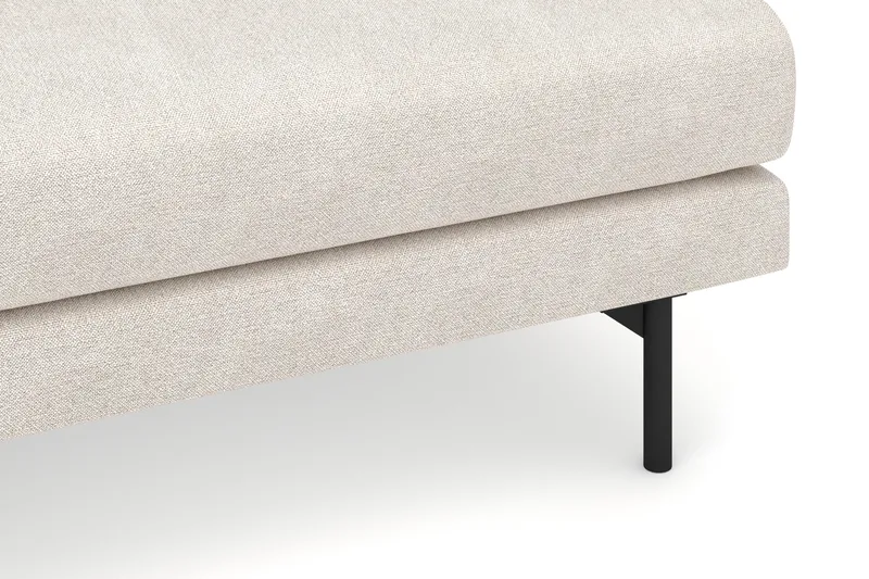 Menard 4-sits Vänstervänd L-formad Djup Schäslongsoffa i Tyg - Beige - Möbler - Soffa - Divansoffa & schäslongsoffa - 4 sits soffa med divan