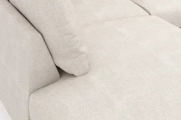Menard 4-sits Vänstervänd L-formad Djup Schäslongsoffa i Tyg - Beige - Möbler - Soffa - Divansoffa & schäslongsoffa - 4 sits soffa med divan