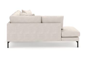 Menard 4-sits Vänstervänd L-formad Djup Schäslongsoffa i Tyg - Beige - Möbler - Soffa - Divansoffa & schäslongsoffa - 4 sits soffa med divan