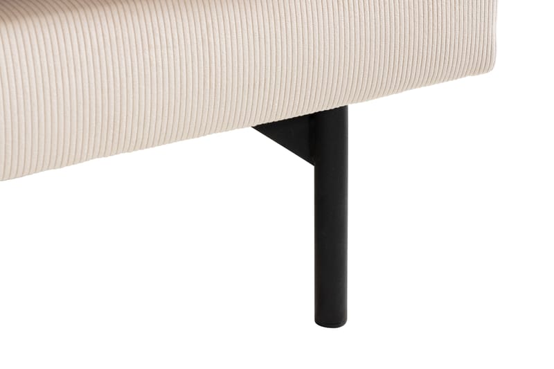 Menard 4-sits Vänstervänd L-formad Schäslongsoffa i Manchester - Beige - Möbler - Soffa - Divansoffa & schäslongsoffa - 4 sits soffa med divan
