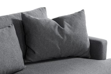 Menard 4-sits Vänstervänd L-formad Schäslongsoffa i Tyg - Mörkgrå - Möbler - Soffa - Divansoffa & schäslongsoffa - 4 sits soffa med divan