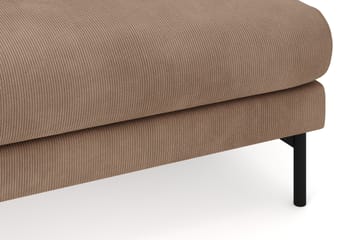 Menard 4-sits Vänstervänd Stor U-formad Djup Large Soffa med Divan och Schäslong i Manchester - Brun - Möbler - Soffa - Divansoffa & schäslongsoffa - 4 sits soffa med divan