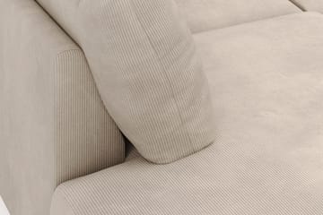 Menard 4-sits Vänstervänd Stor U-formad Djup Large Soffa med Divan och Schäslong i Manchester - Greige - Möbler - Soffa - Divansoffa & schäslongsoffa - 4 sits soffa med divan