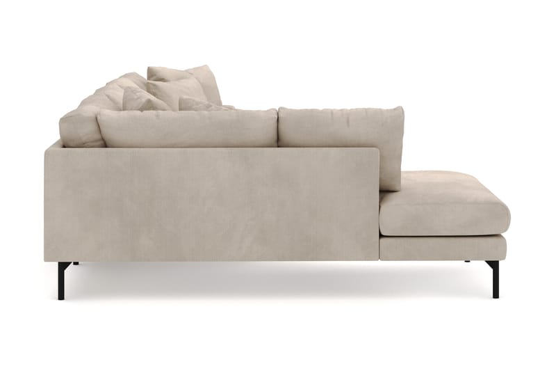 Menard 4-sits Vänstervänd Stor U-formad Djup Large Soffa med Divan och Schäslong i Manchester - Greige - Möbler - Soffa - Divansoffa & schäslongsoffa - 4 sits soffa med divan