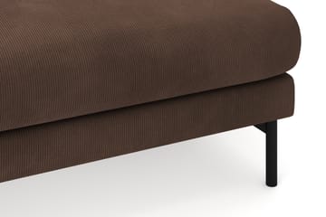 Menard 4-sits Vänstervänd U-formad Large Soffa med Divan och Schäslong i Manchester - Brun - Möbler - Soffa - Divansoffa & schäslongsoffa - 4 sits soffa med divan