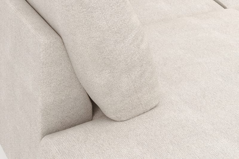 Menard 4-sits Vänstervänd U-formad Large Soffa med Divan och Schäslong i Tyg - Beige - Möbler - Soffa - Divansoffa & schäslongsoffa - 4 sits soffa med divan