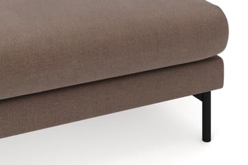 Menard 4-sits Vänstervänd U-formad Large Soffa med Divan och Schäslong i Tyg - Brun - Möbler - Soffa - Divansoffa & schäslongsoffa - 4 sits soffa med divan
