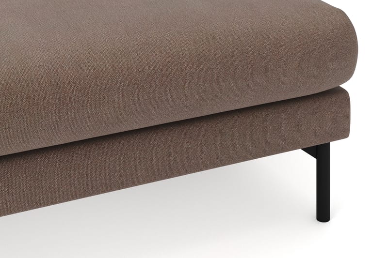 Menard 4-sits Vänstervänd U-formad Large Soffa med Divan och Schäslong i Tyg - Brun - Möbler - Soffa - Divansoffa & schäslongsoffa - 4 sits soffa med divan