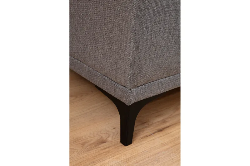 Mississauga Divansoffa 3-sits - Grå - Möbler - Soffa - Divansoffa & schäslongsoffa - 3 sits soffa med divan