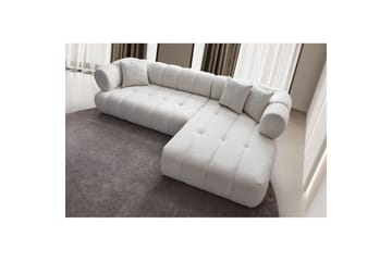 Mississauga Soffa med Divan 3-sits - Vit - Möbler - Soffa - Divansoffa & schäslongsoffa - 3 sits soffa med divan
