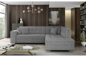 Moclino Soffa med Schäslong Höger - Grå - Möbler - Soffa - Divansoffa & schäslongsoffa