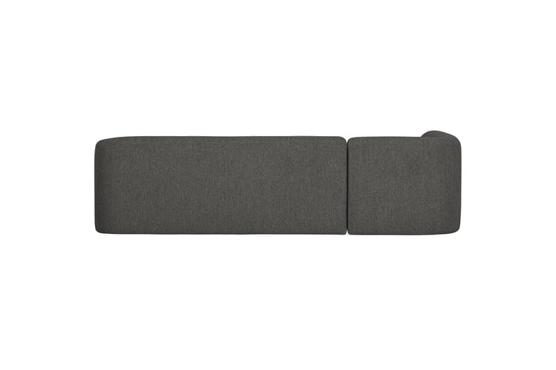 Mooli Soffa med Schäslong 3-sits - Grå/Svart - Möbler - Soffa - Divansoffa & schäslongsoffa - 3 sits soffa med divan