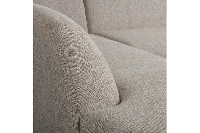 Mooli Soffa med Schäslong 3-sits - Naturmelange - Möbler - Soffa - Divansoffa & schäslongsoffa - 3 sits soffa med divan