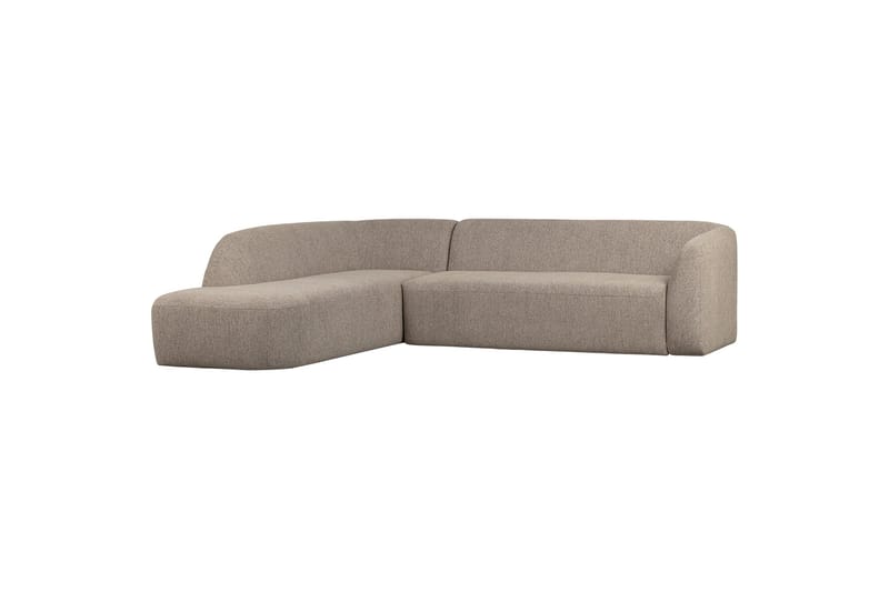 Mooli Soffa med Schäslong 3-sits, Naturmelange