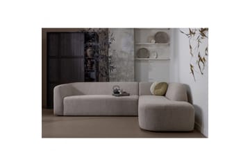 Mooli Soffa med Schäslong 3-sits - Naturmelange - Möbler - Soffa - Divansoffa & schäslongsoffa - 3 sits soffa med divan