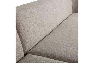 Mooli Soffa med Schäslong 3-sits - Naturmelange - Möbler - Soffa - Divansoffa & schäslongsoffa - 3 sits soffa med divan