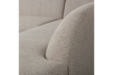 Mooli Soffa med Schäslong 3-sits - Naturmelange - Möbler - Soffa - Divansoffa & schäslongsoffa - 3 sits soffa med divan