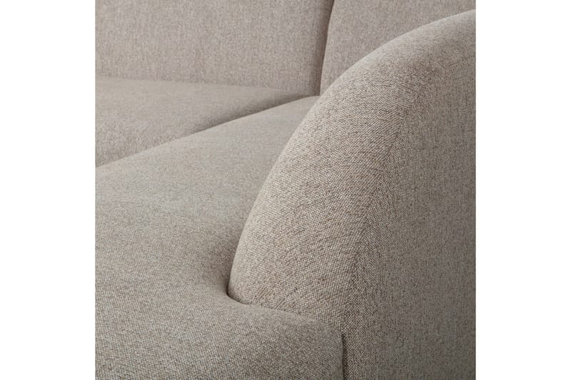 Mooli Soffa med Schäslong 3-sits - Naturmelange - Möbler - Soffa - Divansoffa & schäslongsoffa - 3 sits soffa med divan