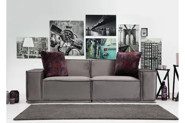 Nightcap Soffa 2-sits - Grå - Möbler - Soffa - 2 sits soffa