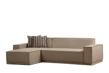 Nightcap Soffa m. Divan 3-sits - Beige - Möbler - Soffa - Divansoffa & schäslongsoffa - 3 sits soffa med divan