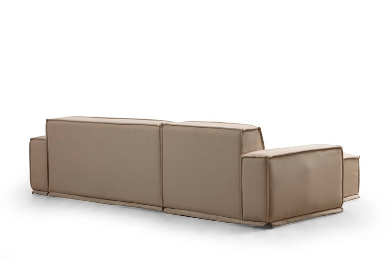 Nightcap Soffa m. Divan 3-sits - Beige - Möbler - Soffa - Divansoffa & schäslongsoffa - 3 sits soffa med divan