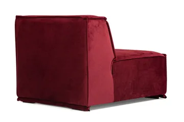 Nightcap Soffa m. Divan 4-sits - Burgundy - Möbler - Soffa - Divansoffa & schäslongsoffa - 4 sits soffa med divan
