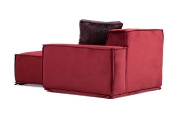 Nightcap Soffa m. Divan 4-sits - Burgundy - Möbler - Soffa - Divansoffa & schäslongsoffa - 4 sits soffa med divan