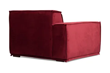 Nightcap Soffa m. Divan 4-sits - Burgundy - Möbler - Soffa - Divansoffa & schäslongsoffa - 4 sits soffa med divan