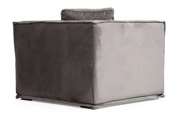 Nightcap Soffa m. Divan 6-sits - Grå - Möbler - Soffa - Hörnsoffa