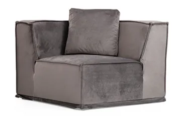 Nightcap Soffa m. Divan 6-sits - Grå - Möbler - Soffa - Hörnsoffa