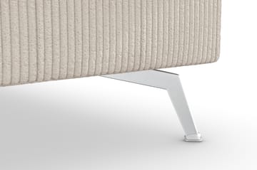 Ocean Lyx 4-sits Högervänd L-formad Schäslongsoffa i Manchester - Beige - Möbler - Soffa - Divansoffa & schäslongsoffa - 4 sits soffa med divan
