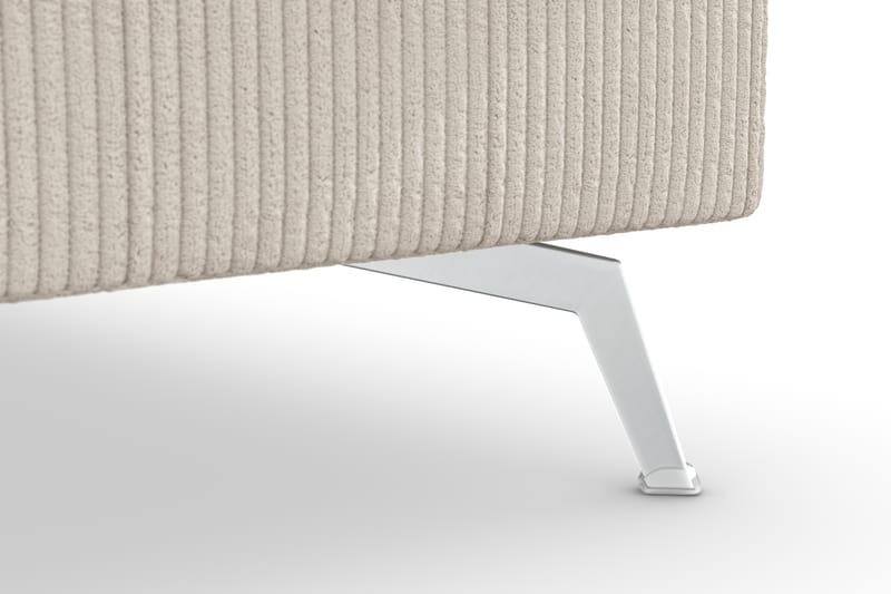 Ocean Lyx 4-sits Högervänd L-formad Schäslongsoffa i Manchester - Beige - Möbler - Soffa - Divansoffa & schäslongsoffa - 4 sits soffa med divan