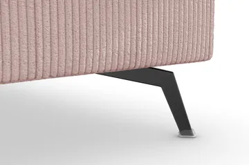 Ocean Lyx 4-sits Högervänd L-formad Schäslongsoffa i Manchester - Rosa - Möbler - Soffa - Divansoffa & schäslongsoffa - 4 sits soffa med divan