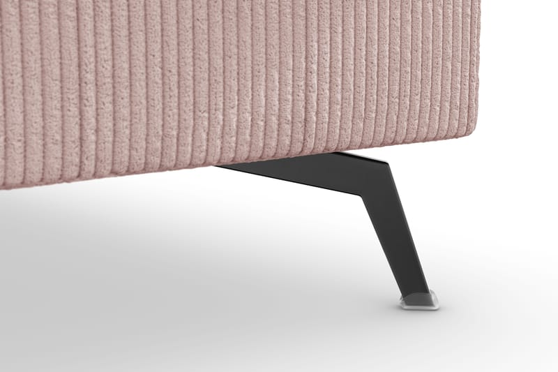 Ocean Lyx 4-sits Högervänd L-formad Schäslongsoffa i Manchester - Rosa - Möbler - Soffa - Divansoffa & schäslongsoffa - 4 sits soffa med divan