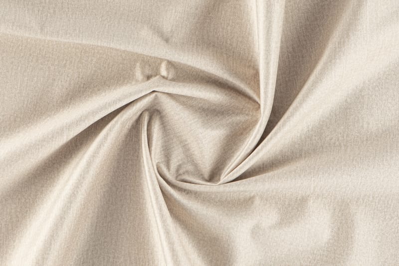 Ocean Lyx 4-sits Högervänd L-formad Schäslongsoffa i Sammet - Beige - Möbler - Soffa - Divansoffa & schäslongsoffa - 4 sits soffa med divan