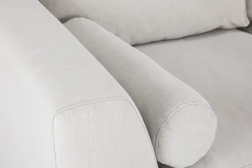 Ocean Lyx 4-sits Högervänd L-formad Schäslongsoffa i Tyg - Ljusgrå - Möbler - Soffa - Divansoffa & schäslongsoffa - 4 sits soffa med divan
