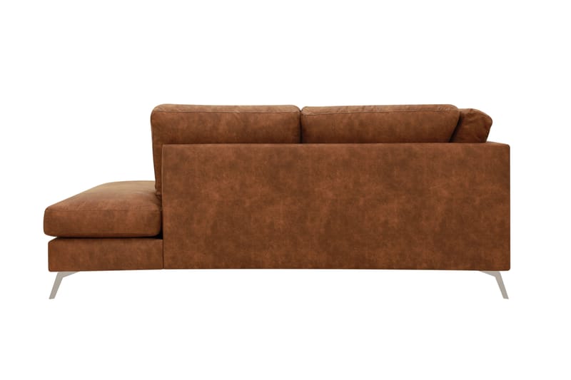 Ocean Lyx 4-sits Soffa med Schäslong Höger - Brun - Möbler - Soffa - Divansoffa & schäslongsoffa - 4 sits soffa med divan