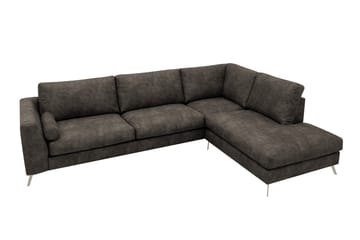 Ocean Lyx 4-sits Soffa med Schäslong Höger - Brun - Möbler - Soffa - Divansoffa & schäslongsoffa - 4 sits soffa med divan
