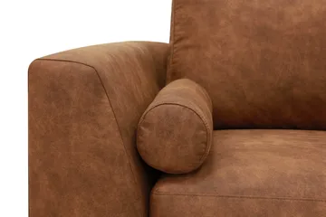 Ocean Lyx 4-sits Soffa med Schäslong Höger - Brun - Möbler - Soffa - Divansoffa & schäslongsoffa - 4 sits soffa med divan
