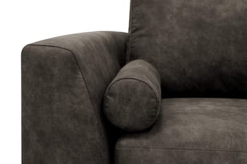 Ocean Lyx 4-sits Soffa med Schäslong Höger - Brun - Möbler - Soffa - Divansoffa & schäslongsoffa - 4 sits soffa med divan