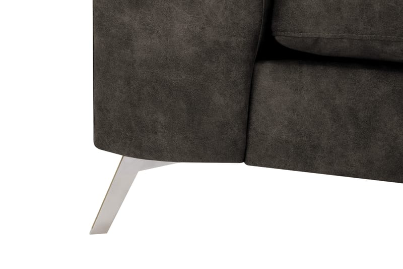 Ocean Lyx 4-sits Soffa med Schäslong Höger - Brun - Möbler - Soffa - Divansoffa & schäslongsoffa - 4 sits soffa med divan