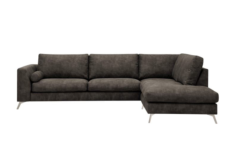 Ocean Lyx 4-sits Soffa med Schäslong Höger, Brun